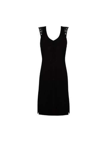 Ajourage Couture short black dress