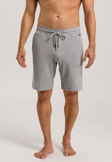Pantalon corto leisure grey melange