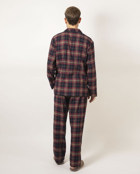 Pijama hombre Plaid largo cuadros