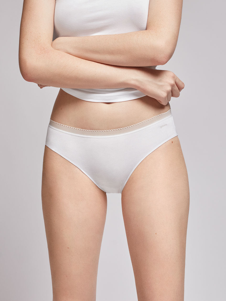 Braga bikini modal blanco