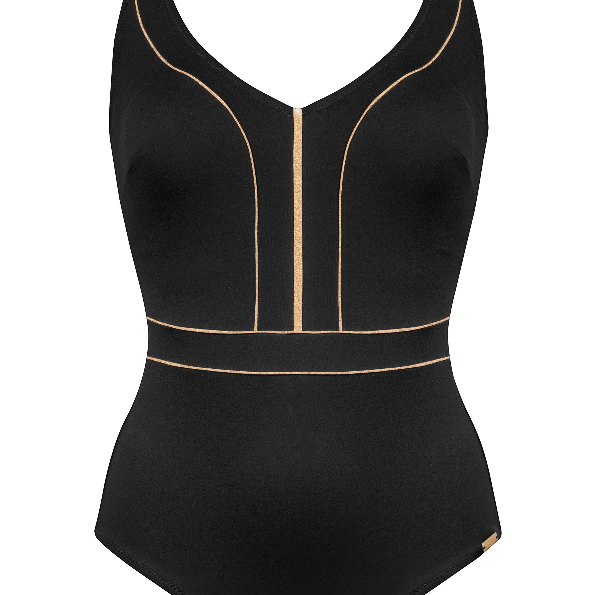 Bañador Body Power black-gold