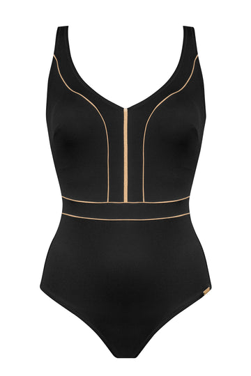 Bañador Body Power black-gold