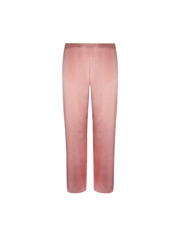 Pantalón largo Splendeur Soie rosa