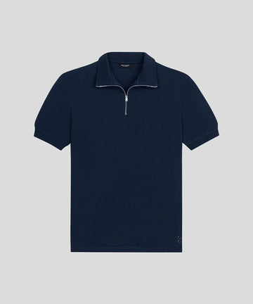 Polo piqué/algodón navy