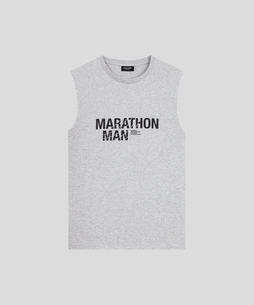 Camiseta sin manga Marathon gris