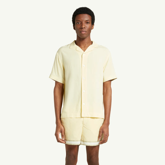 Camisa manga corta valbonne amarillo