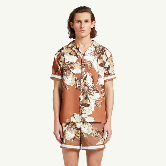 Camisa manga corta hopper floral