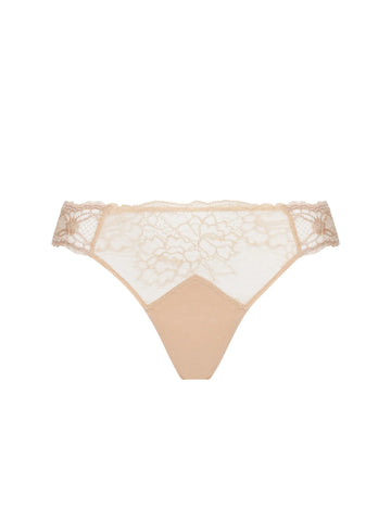 Tanga Sublime en Dentelle nude sublime