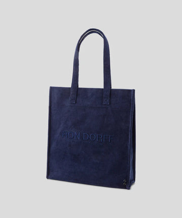 Terry Beach Bag Navy