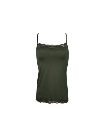 Camiseta tirantes Simply Perfect verde