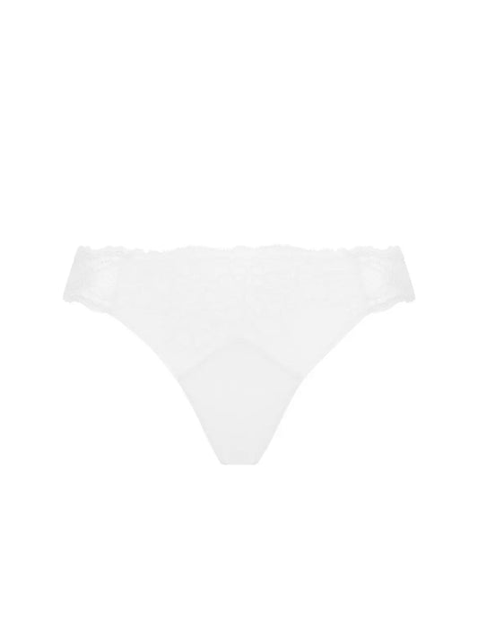 Tanga Sublime en Dentelle blanco