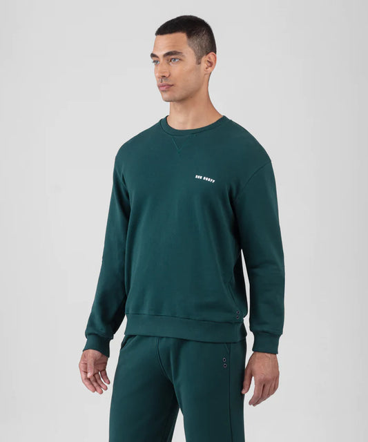 Sudadera Relax Fit verde