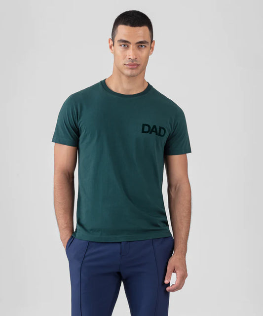 Camiseta Dad verde