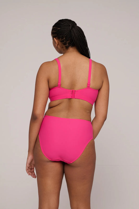 Bikini set triangular Aswan dragon fruit fucsia