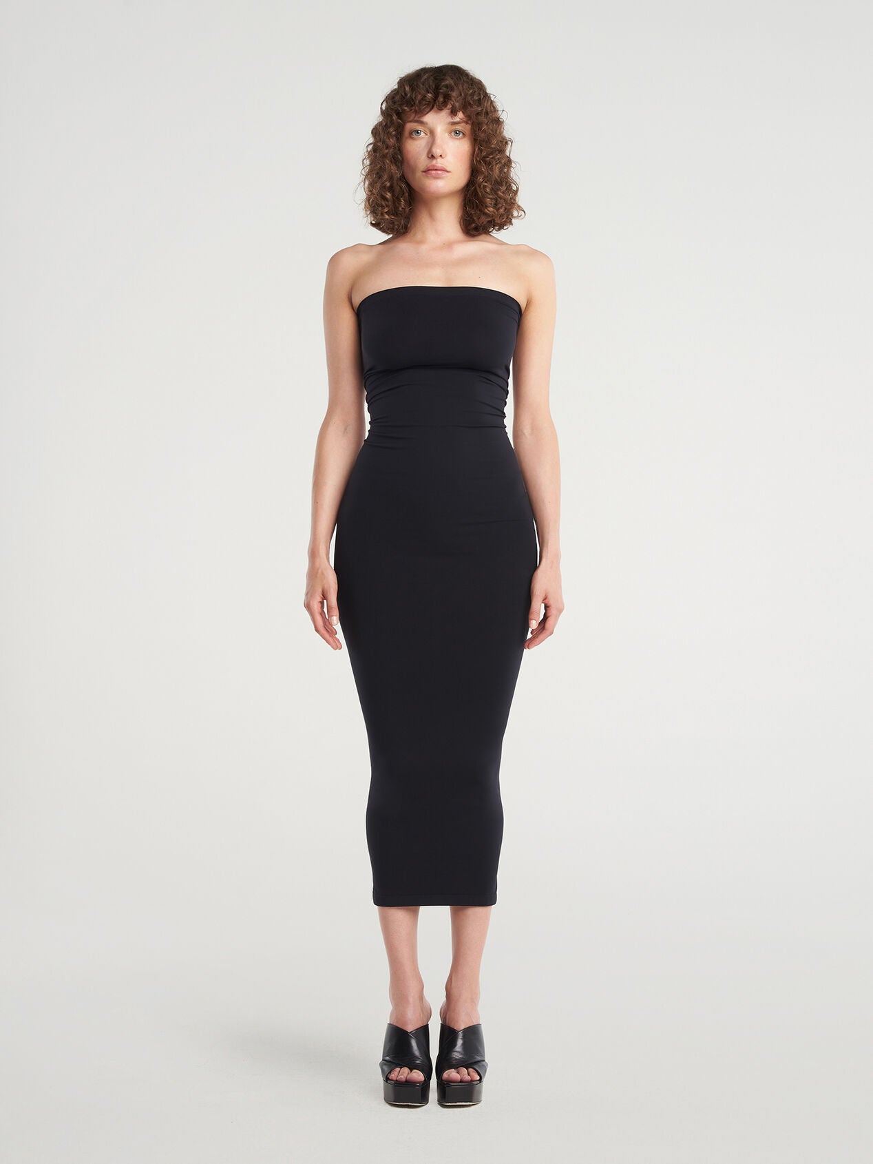 Vestido convertible Fatal negro