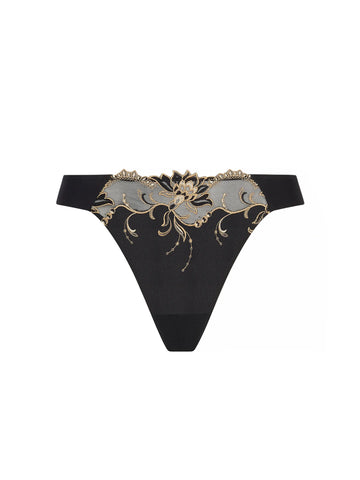 Tanga Eblouissante Icone or nuit