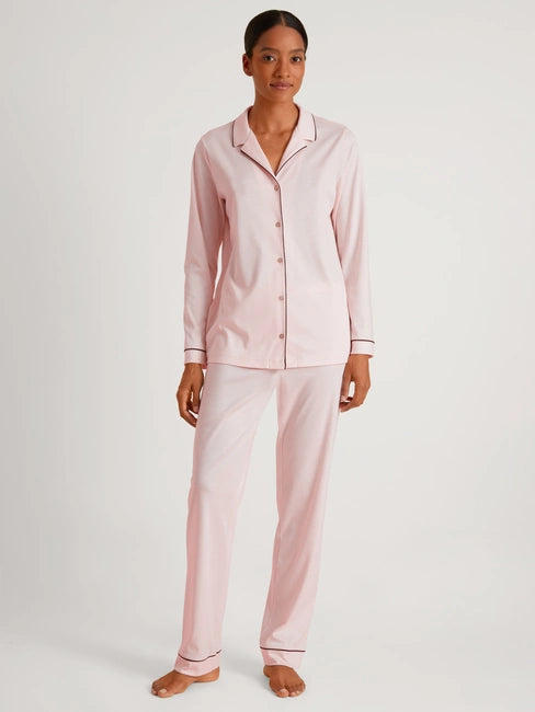 Pijama manga larga Night Lovers rosa