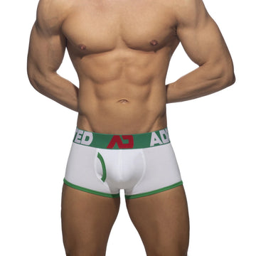 Boxer open fly verde