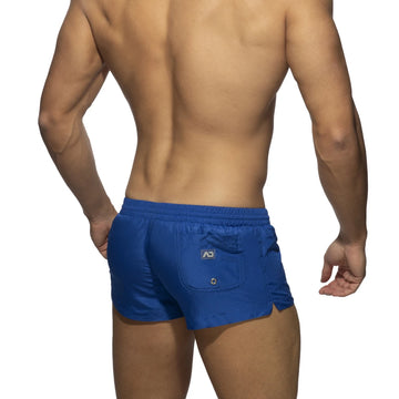 Basic mini short royal blue