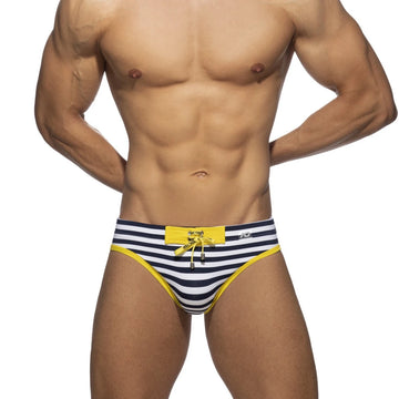 Sailor swim bikini brief yellow