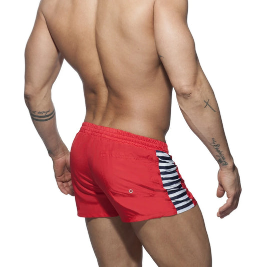 Sailor stripes short red