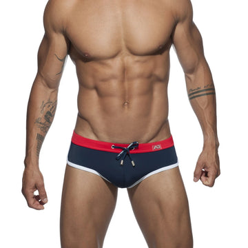 Plain swim brief navy