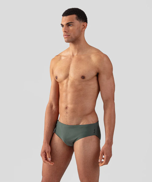 Slip bañador army green