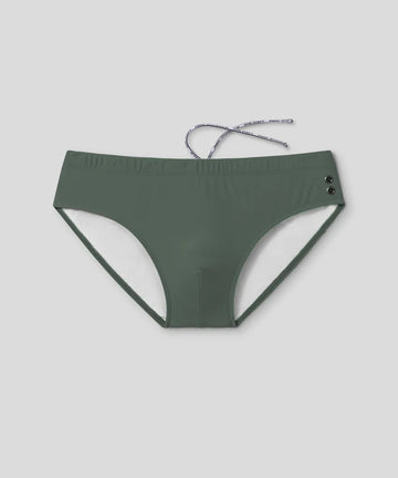 Slip bañador army green