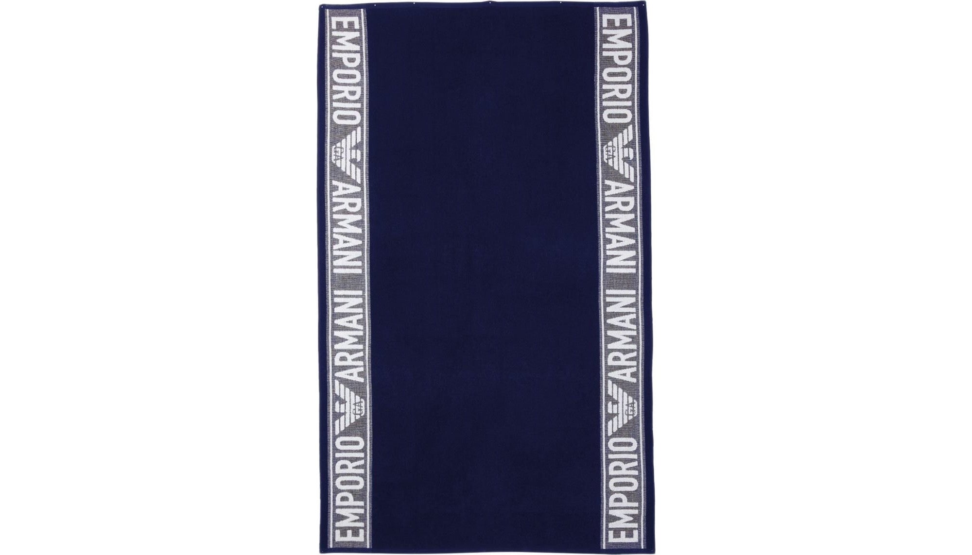 Towel beach Armani azul