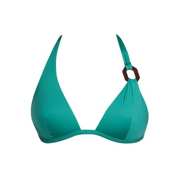 Top biquini halter Ouka verde