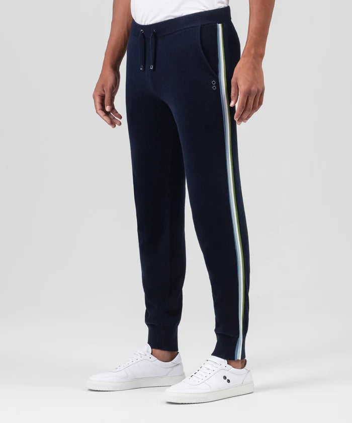 Pantalón algodón/cashmere navy