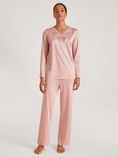 Pijama 100% Nature Romance rosa