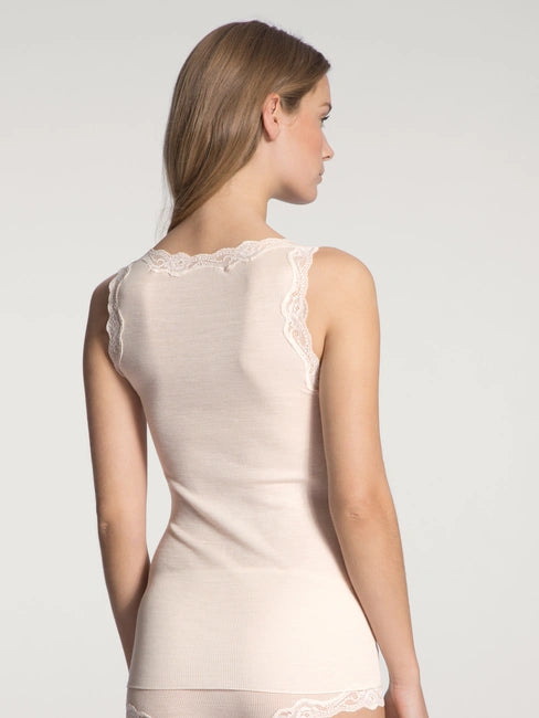 Top tirante encaje Richesse Lace rosa