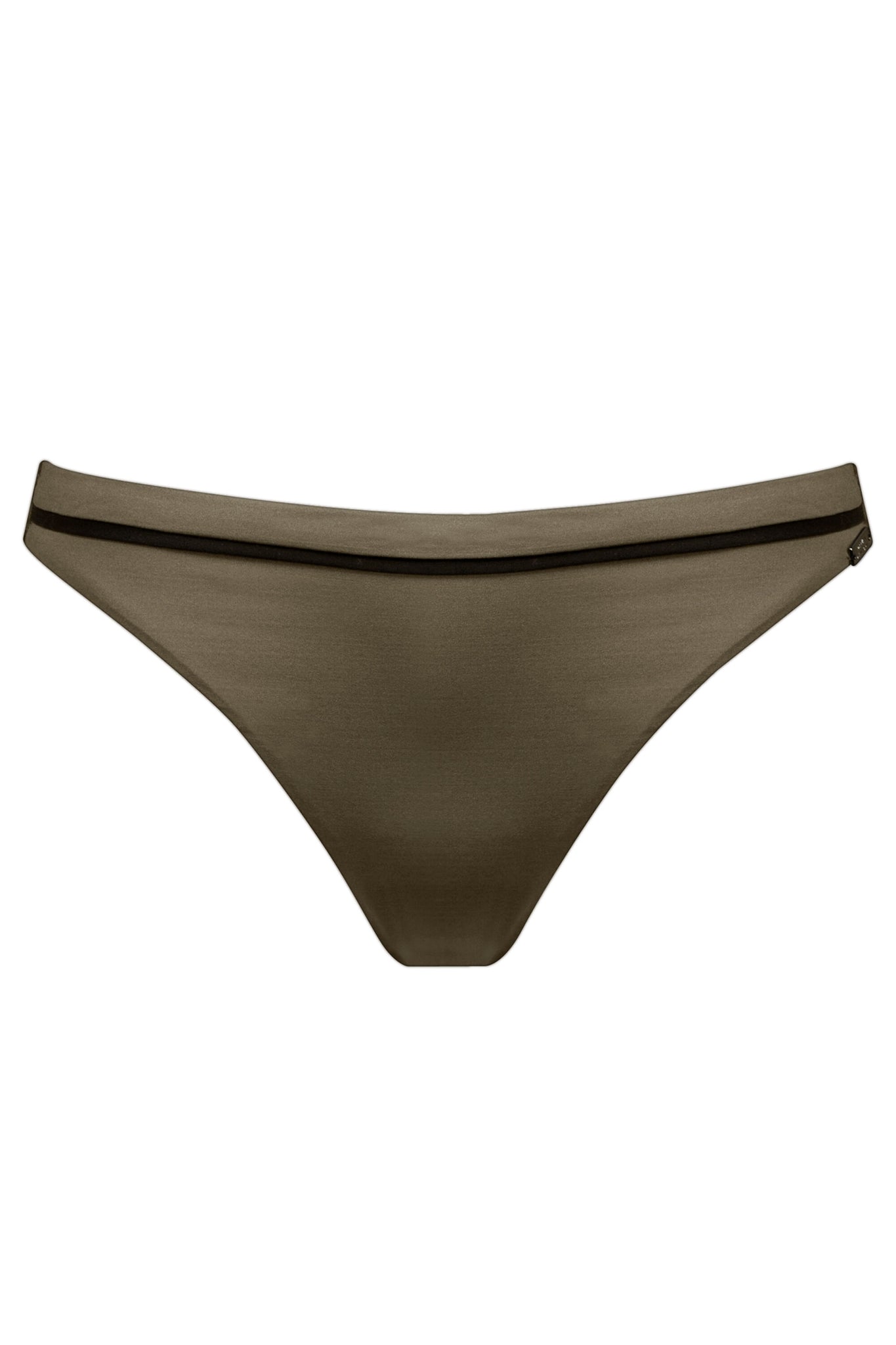 Braga biquini Silence olive-black