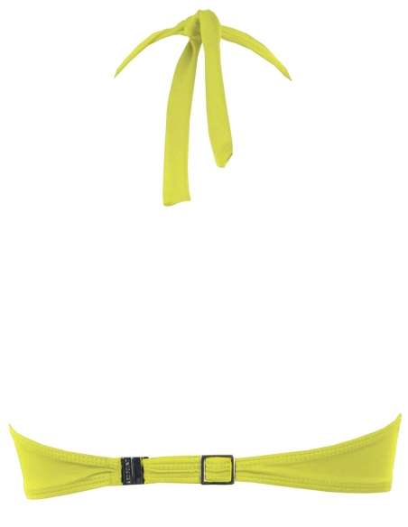 Top biquini halter Eco pistacho