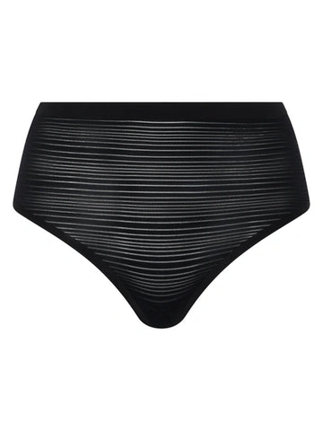 Tanga faja Softstretch Stripes negro