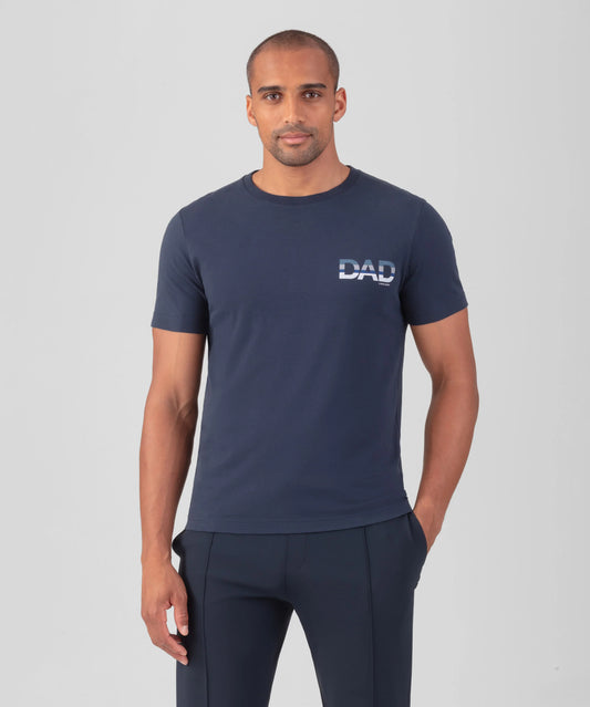 Camiseta DAD navy rayas