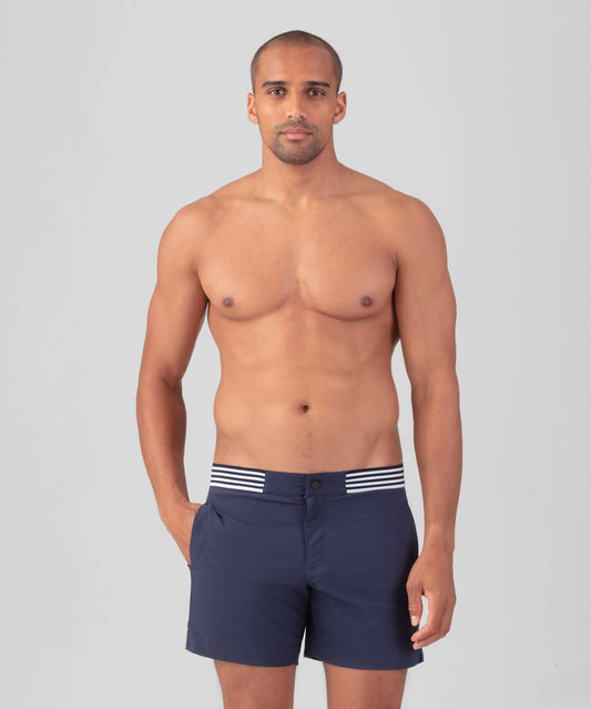 Bañador short Urban azul navy