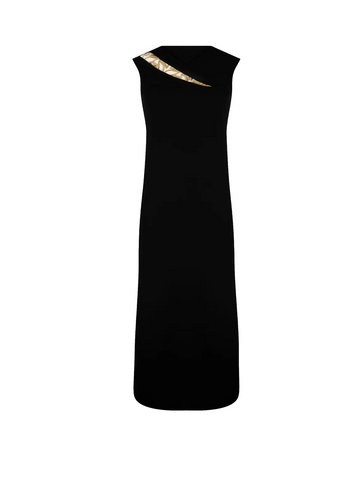 Vestido Eclats d'or negro