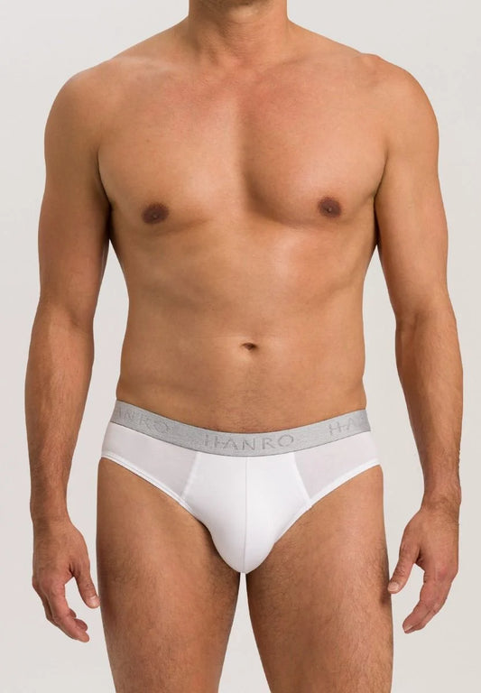 White Cotton Essentials briefs 2-pack