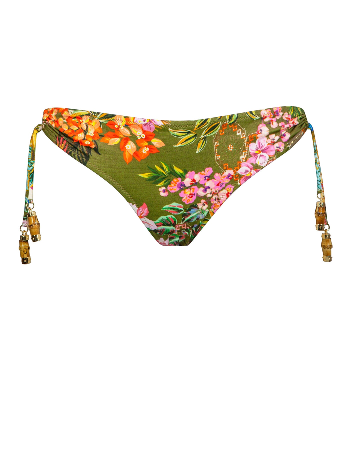 Braga biquini Sunset Florals warm olive