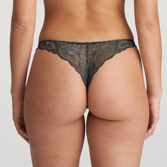 Manyla night grey thong