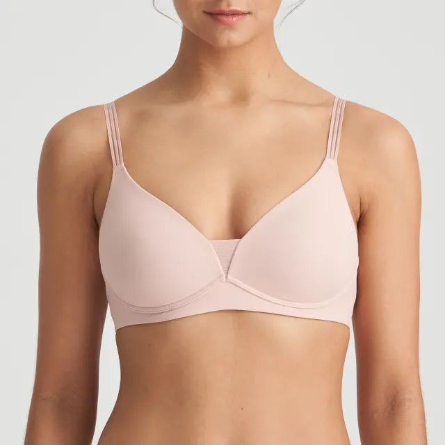 Louie Powder Rose Wire-Free Bra 