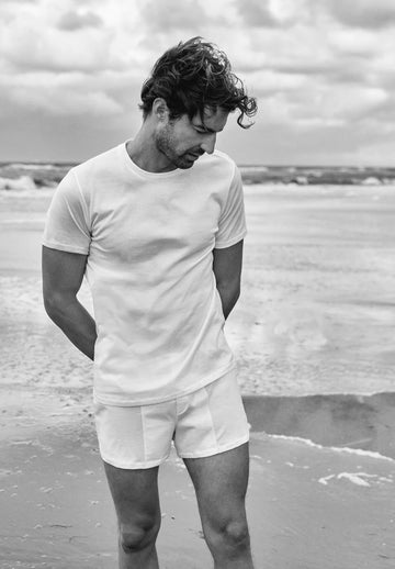 Camiseta manga corta Cotton Sporty blanco