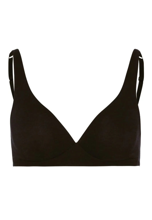 Sujetador copa suave Cotton Sensation negro