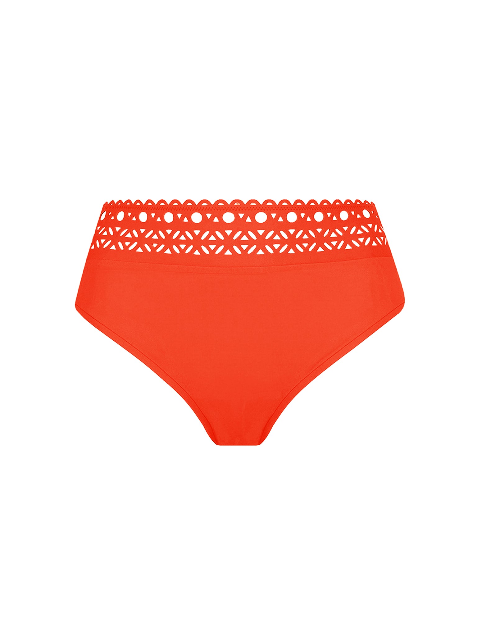 Braga biquini control Ajourage Couture naranja