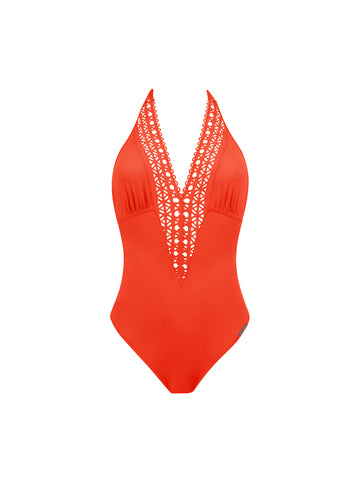 Bañador seducción Ajourage Couture naranja