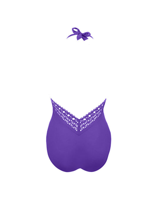 Bañador seducción Ajourage Couture morado