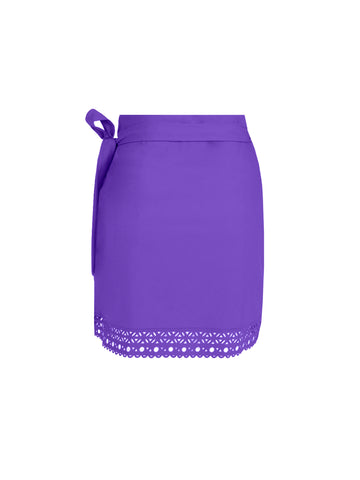 Pareo Ajourage Couture morado