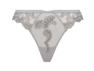 Tanga Dressing floral gris